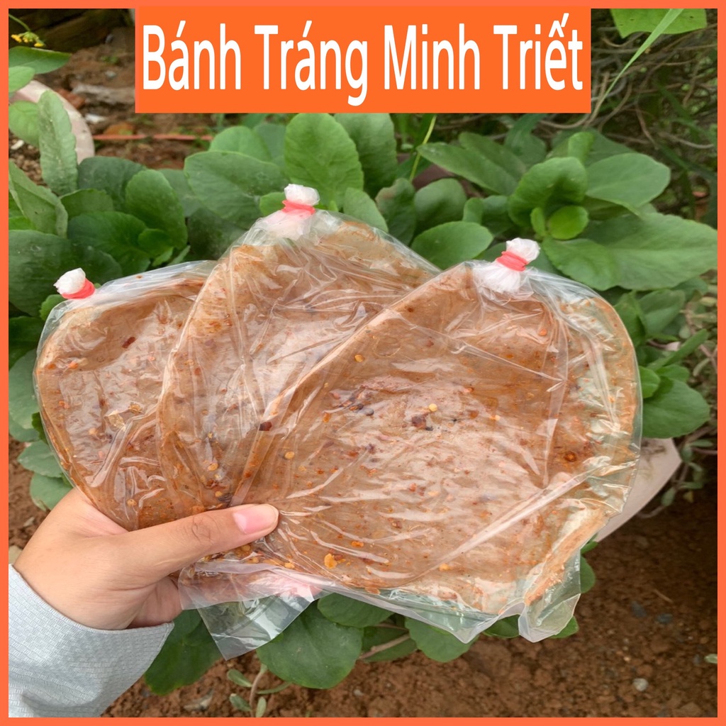 Combo 40b lớn Bánh Tráng Xì Ke Muối tỏi Nhuyễn