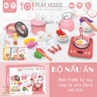 Đồ chơi nấu ăn cho bé phát triển tư duy