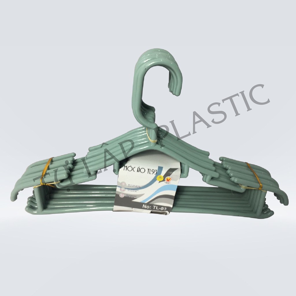 Móc Treo Quần Áo, Móc Quần Áo Người Lớn Nhựa Cao Cấp TỰ LẬP TL93 - 10c