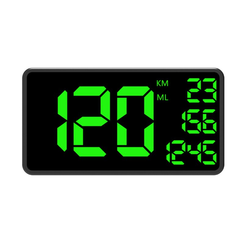 [qxx] C1090 Car HUD Head Up Display GPS Large Screen Speedometer Hud Display KM/h MPH