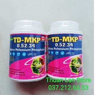 Set 2hũ phân bón td mkp 0-52-34 tạo mầm hoa, xử lí ra hoa nghịch mùa hũ 100g