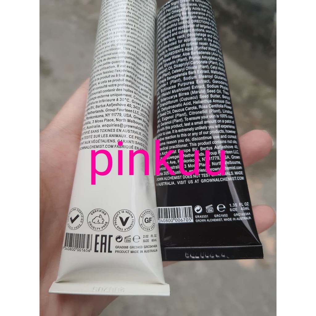 Kem dưỡng Grown Alchemist full size 150$