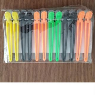 12 kẹp vịt tóc