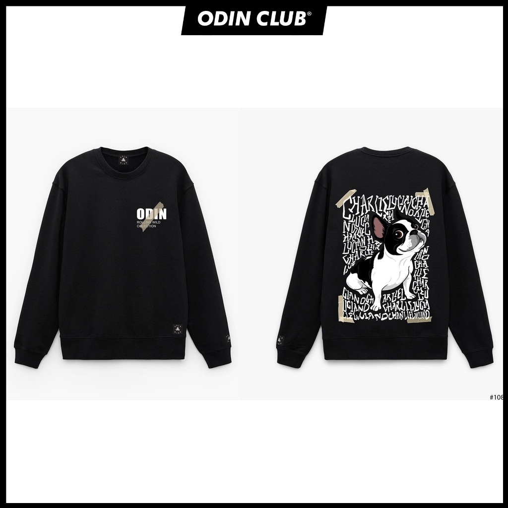 Áo Sweater Oversize Rolling Wild, áo nỉ dài tay Unisex ODIN CLOTHING