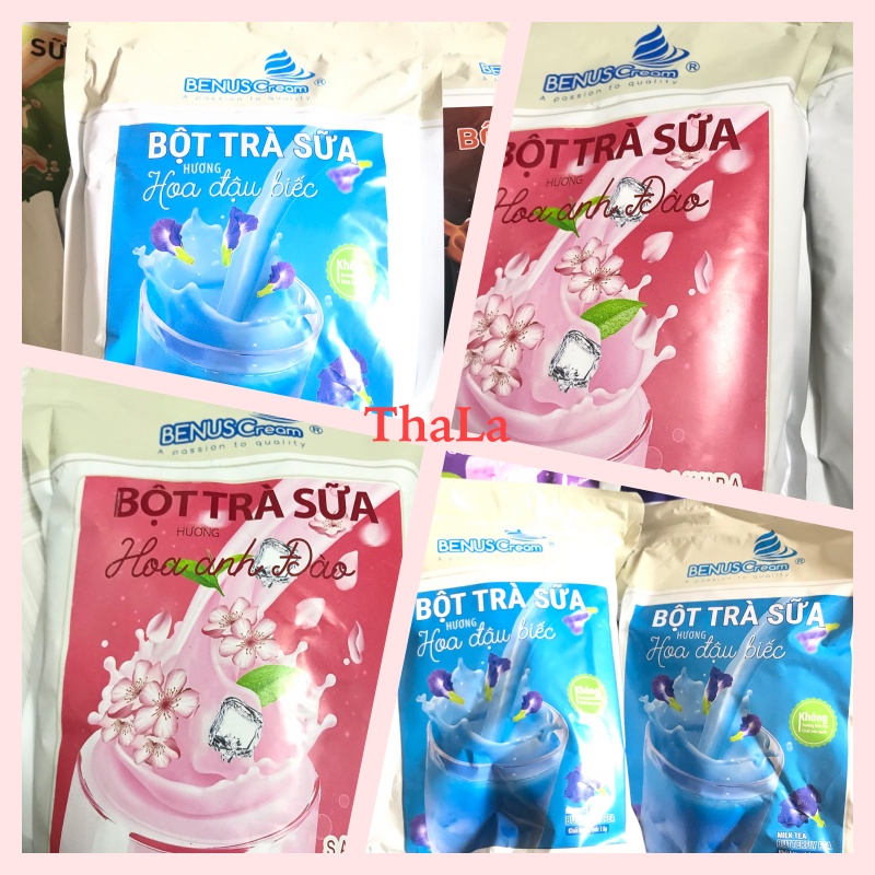 Bột Trà Sữa Hương Vị Hoa Anh Đào
