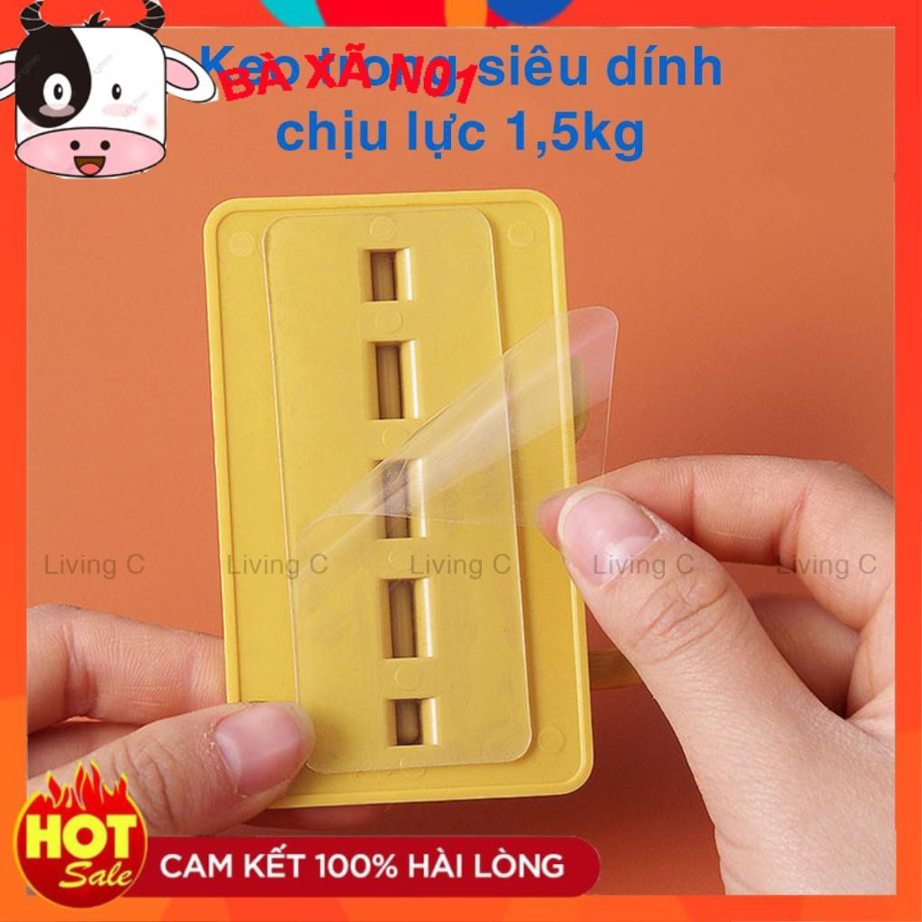 Móc treo tường đa năng Living C _M26, móc treo chìa khóa áo mưa xoay 180 chịu lực 1.5kg  hình CÂY THÔNG