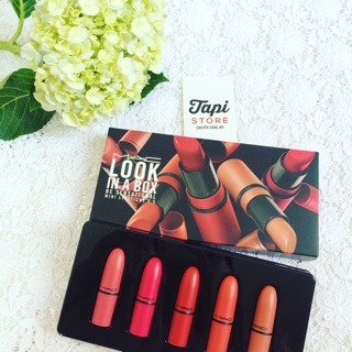 Set son MAC Look in a box mini lipstick - Be Sensational