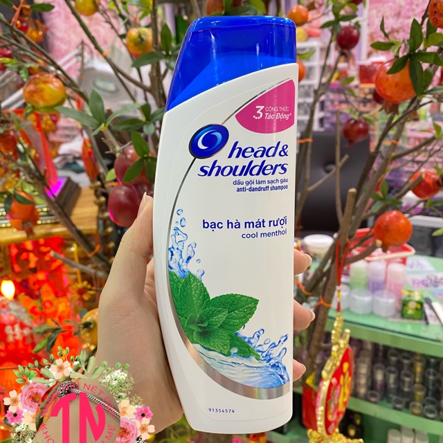 Dầu gội Head and Shoulders bạc hà mát lạnh - 350ml