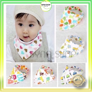 Khăn yếm cotton cài nút xịn cho bé,hàng loại đẹp
