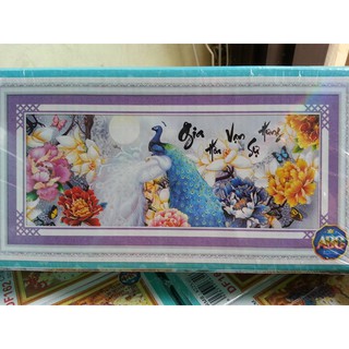 Tranh đính đá gia hòa vạn sự hưng DF317