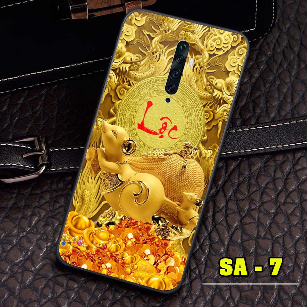 Ốp lưng 12 con giáp - Ốp in cho Oppo Reno 2 - Reno 2Z - Reno 2F trên mặt lưng kính sáng bóng