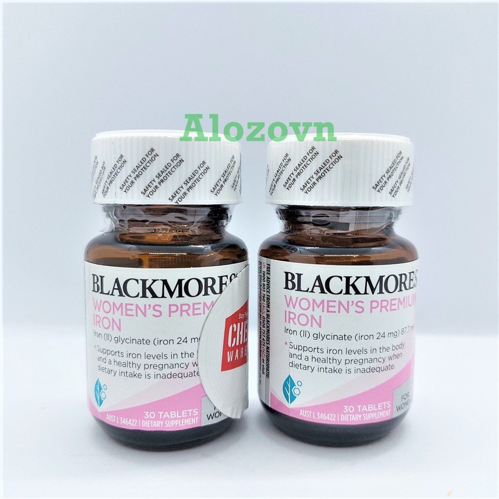 Viên Sắt Cho Bà Bầu Blackmores Pregnancy Iron, 30 viên
