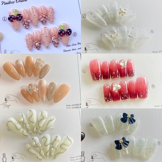 Nailbox móng úp thiết kế kèm keo và dũa