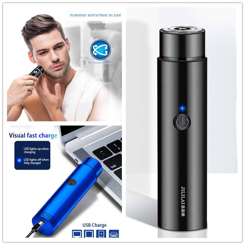 Máy Cạo Râu Một Đầu Mini Có Thể Sạc Lại Tiện Dụng