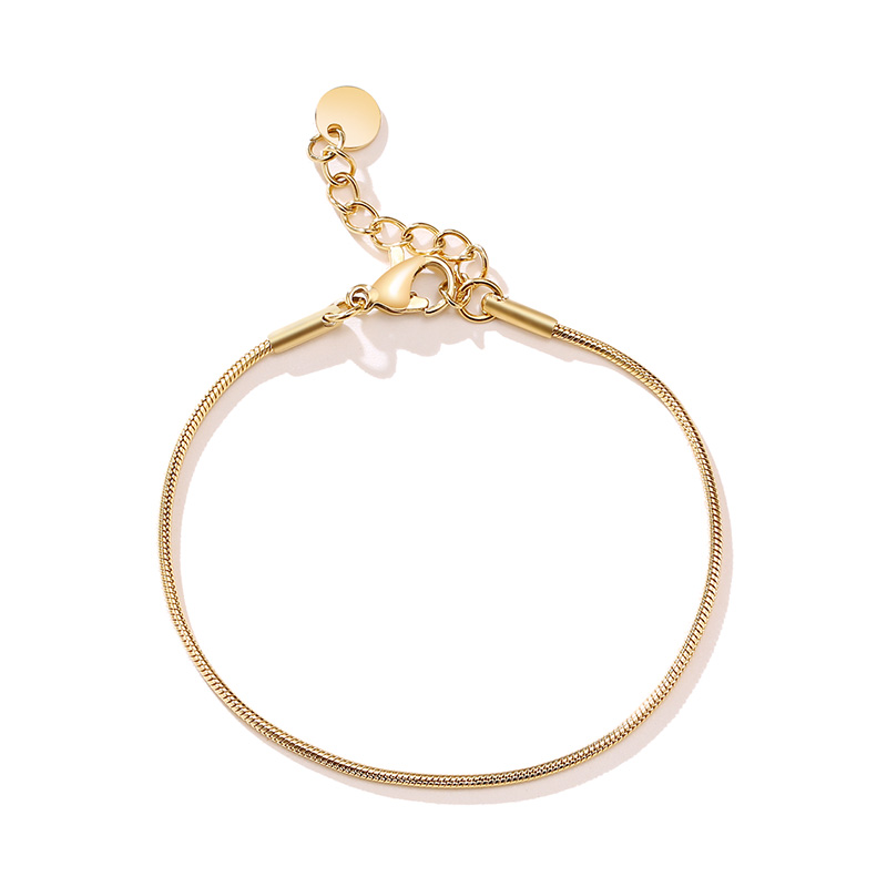 Vnox Vòng tay dạng mắt xích 1.2mm quý phái dành cho phái đẹp