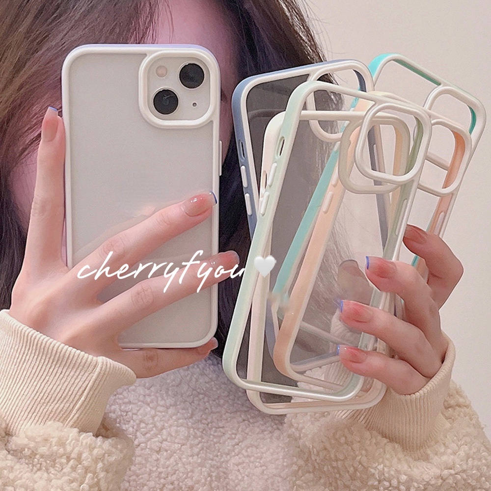 Ốp Điện Thoại TPU Mềm Trong Suốt Chống Sốc Chống Bụi Cho IPhone 14 13 12 11 Pro Max X XR 8 7 Plus