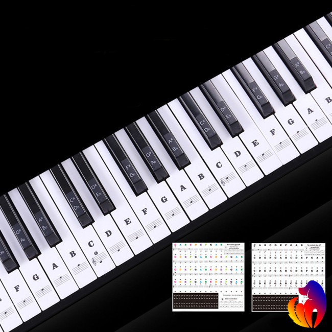 Miếng dán đánh dấu đàn piano điện 88 phím chất lượng cao