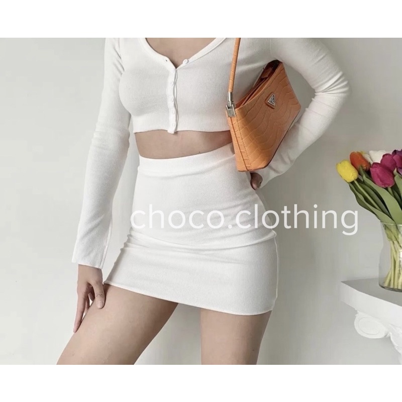 (Hàng có sẵn) Chân váy midi ôm dáng ngắn sexy, năng động chất dày dặn có lót. | BigBuy360 - bigbuy360.vn