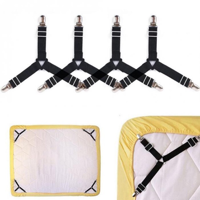 SET 4 KẸP GA ĐỆM LÀM PHẲNG GA CHỐNG XÊ DỊCH