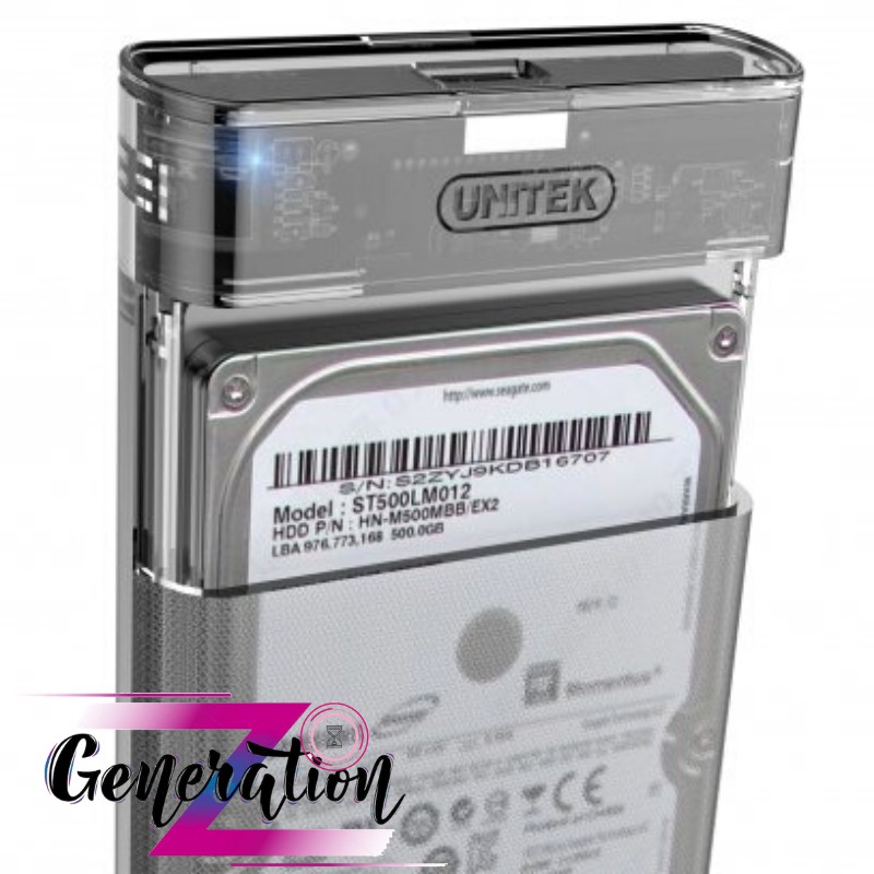 Box gắn HDD 2.5 Unitek S1103A - HDD Box 2.5 USB 3.0 SATA Unitek S1103A