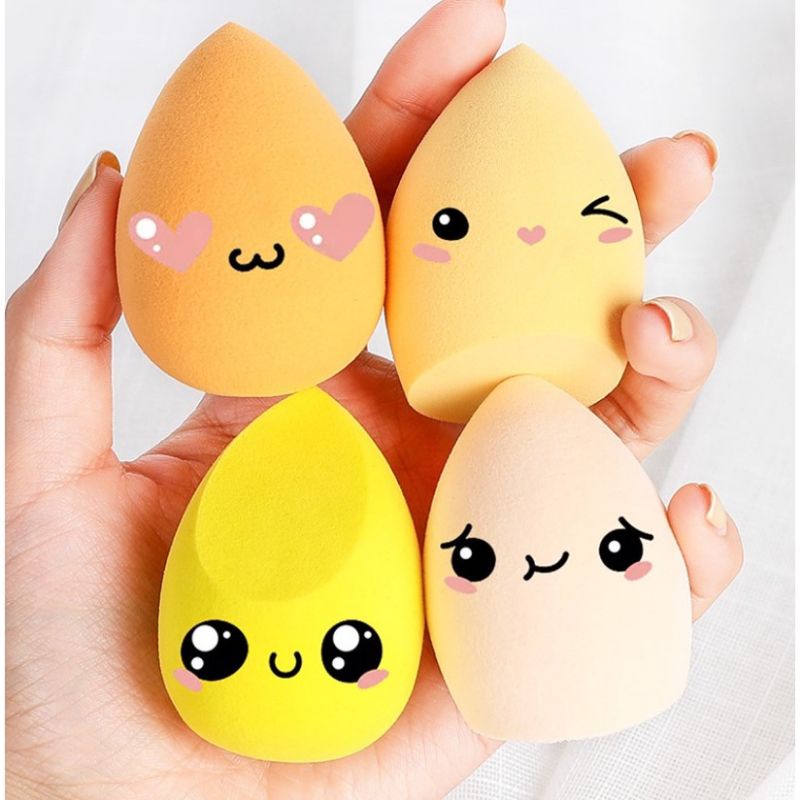 Mút Hình Trứng, Mút Trang Điểm,Mút Tán Kem Nền