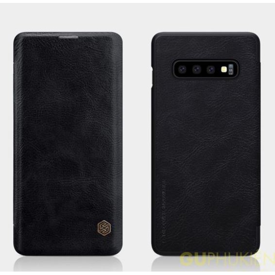 [Mã ELFLASH5 giảm 20K đơn 50K] Bao da Galaxy S10 Plus chính hãng Nillkin Qin | BigBuy360 - bigbuy360.vn
