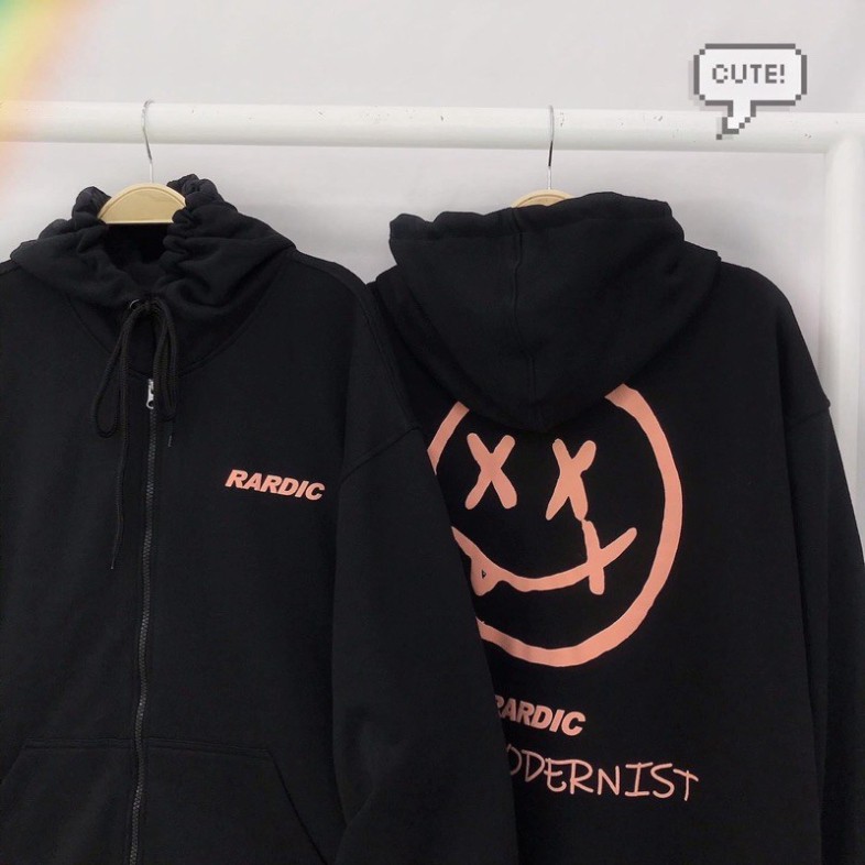 (Mới Ra Lò) Áo khoác hoodie nỉ dây kéo form rộng SARANG Ulzzang (ẢNH THẬT) | BigBuy360 - bigbuy360.vn