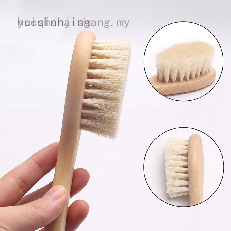 Bàn chải đánh răng lông mềm tự nhiên cho bé sơ sinh
