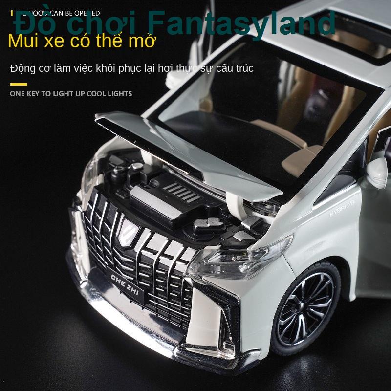 Mô hình ô tô đồ chơi trẻ em Mô hình ô tô hợp kim Toyota Alpha Đồ chơi ô tô bé trai Quà tặng đồ trang trí xe