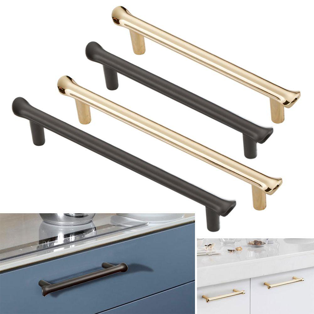 WATTLE Tay Nắm Cửa Gia Súc Màu Đen|Tay Nắm Ngăn Kéo Tủ Tiện Lợi Chất Lượng