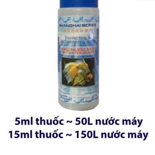 Chai xử lý nước Shanghai Cho Hồ Cá