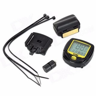 Đồng hồ tốc độ xe đạp không dây SunDing 548C (thanh lý dọn kho)