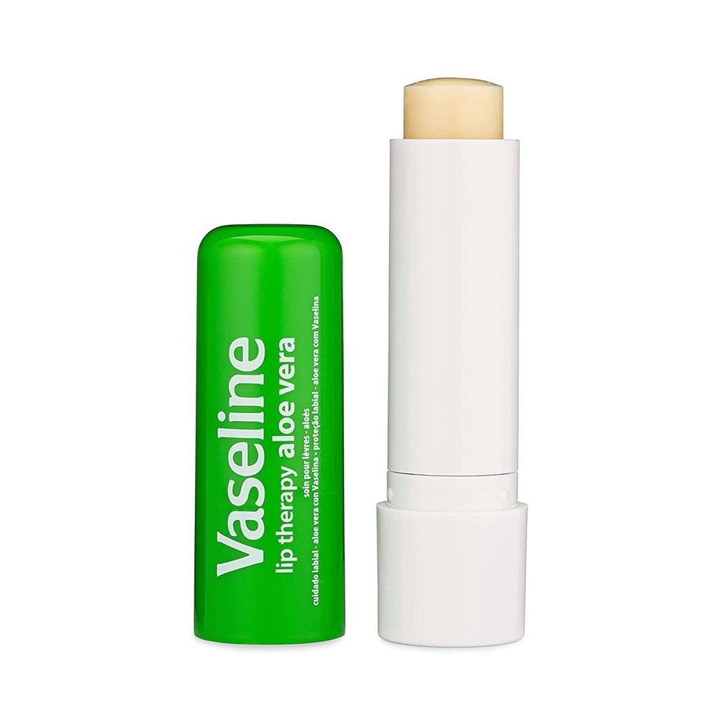 Son Dưỡng Môi Vaseline Lô Hội - Lip Therapy Aloe Vera Stick 4.8g