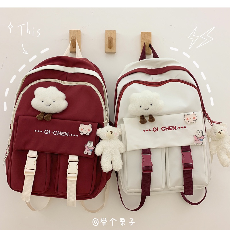 BALO NỮ PHONG CÁCH ULZZANG MÀU PASTEL New B07