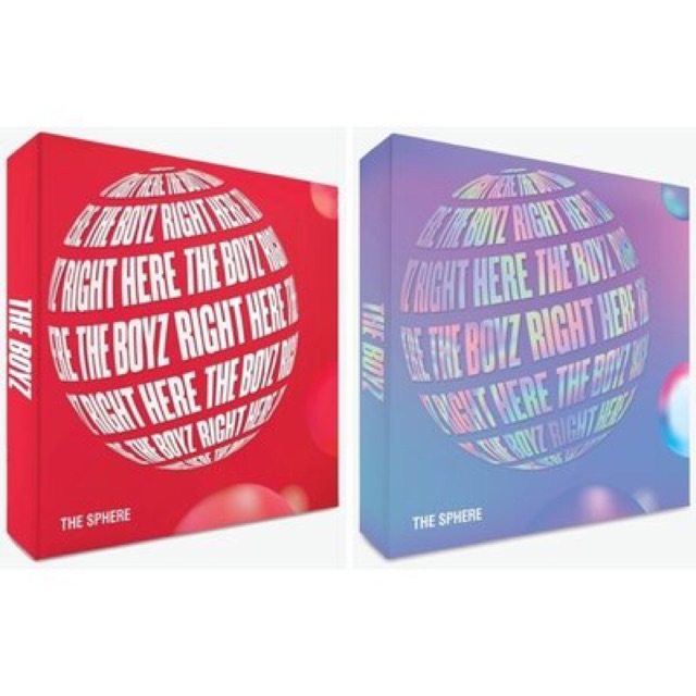 THE SPHERE - The Boyz (Đĩa Hàn Quốc)