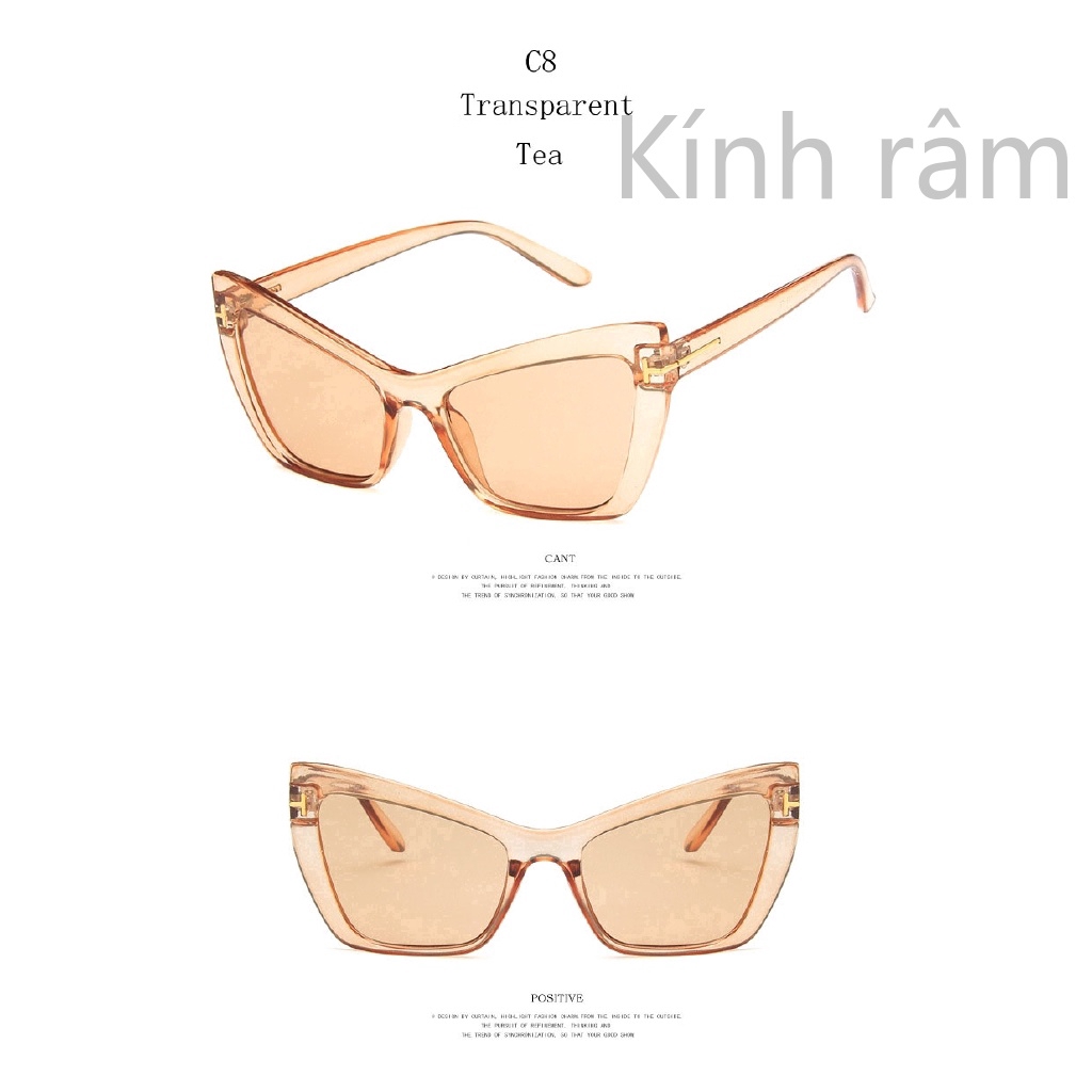 Kính mát mắt mèo phong cách cổ điển 2019