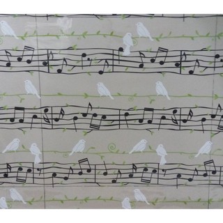5m Decal dán kính mờ decal dán kính chống nắng nốt nhac vui BINBIN DK13 (Có keo sẵn)