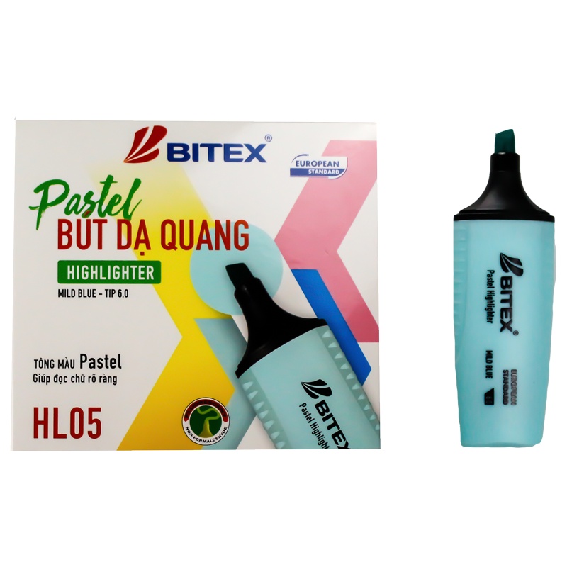 Bút Dạ Quang Màu Pastsl OT-HL0005