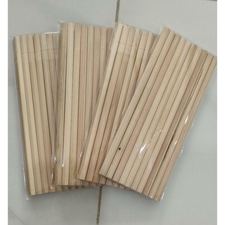 10 cây bút chì gỗ HB thân trơn