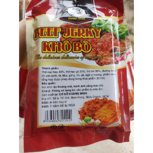 bò khô good food dai ngon khay