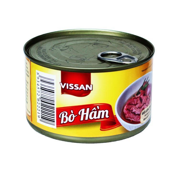 Thịt hộp, Cá hộp, Pate hộp ăn liền Vissan đủ loại 150g,170g, 280g