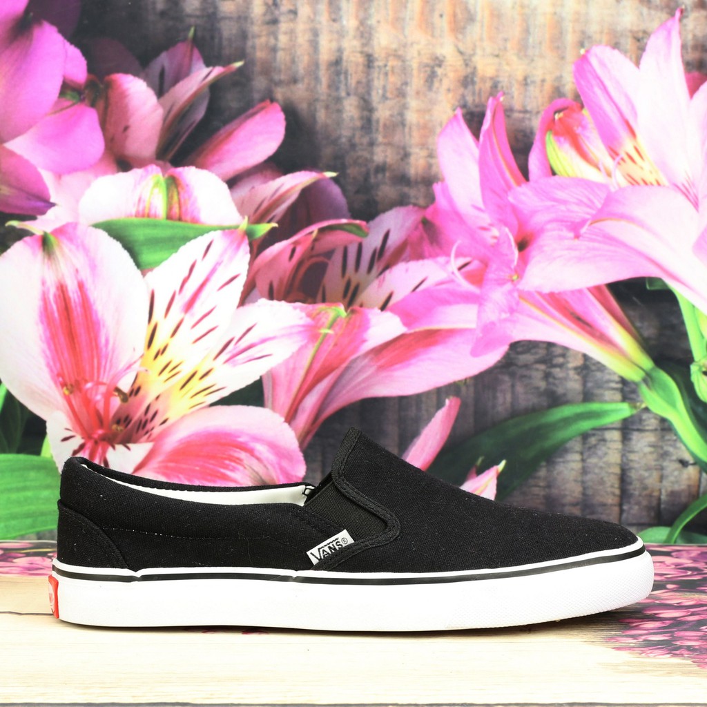 Giày Lười Nam Van Vải canvas Màu Đen | BigBuy360 - bigbuy360.vn