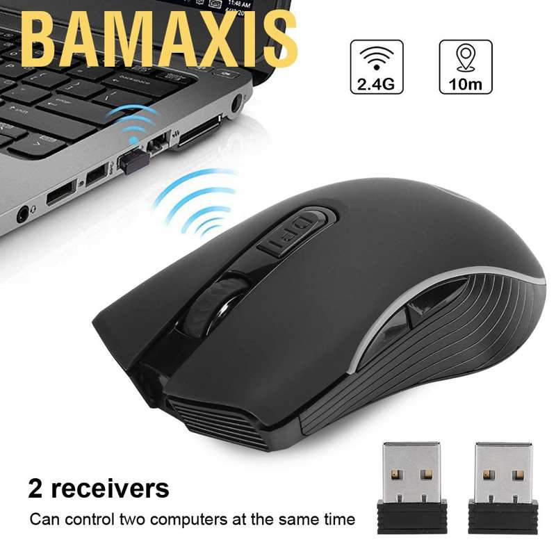 Chuột Máy Tính Không Dây Bamaxis 2.4g