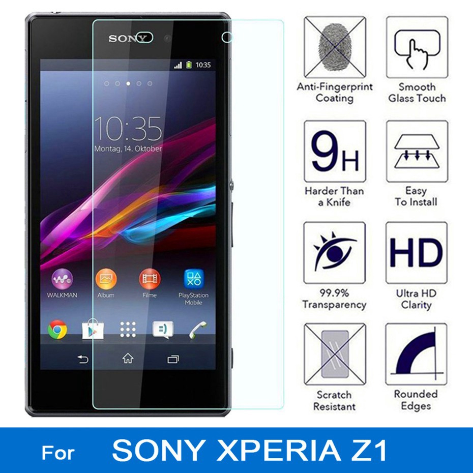 Sony Xperia Z1/L39H C6906 C6903 Explosion-proof Tempered Film Tempered Glass