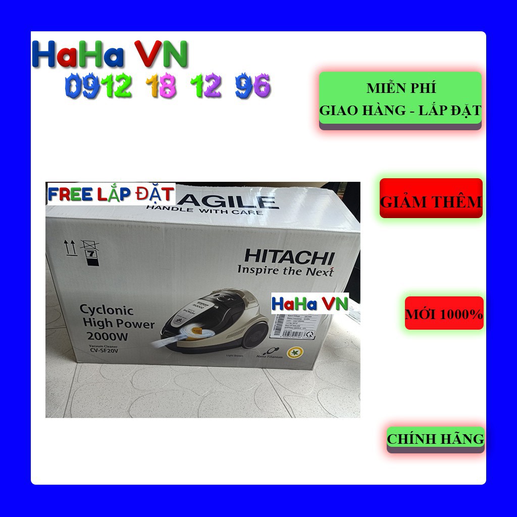 CV-SF20V (BRE) - Máy hút bụi Hitachi CV-SF20V