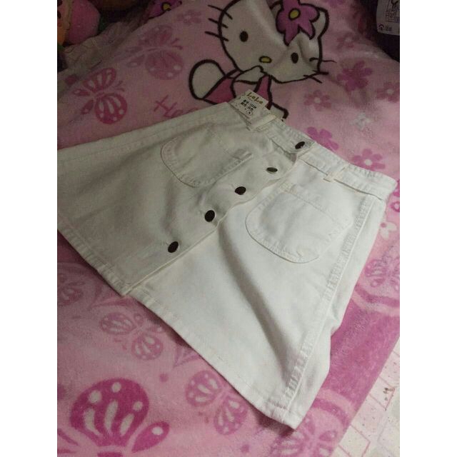 IELGY     Chân Váy Chữ A Lưng Cao Phong Cách Hàn Quốc Cho Học Sinh