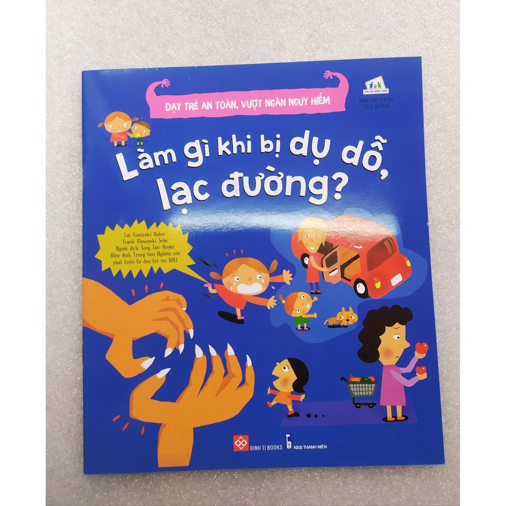 Sách Dạy trẻ an toàn vượt ngàn nguy hiểm 5 cuốn - Đinh Tị