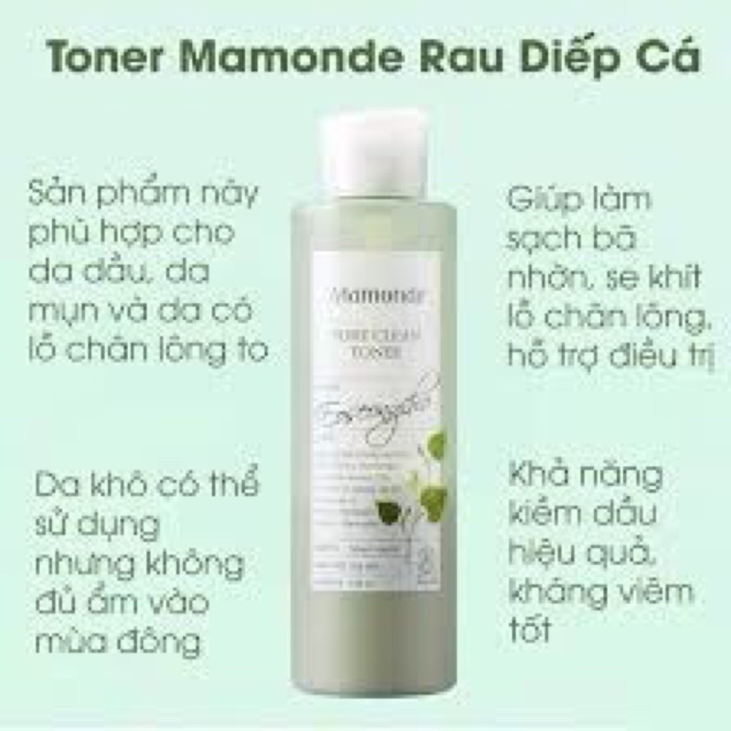 Săn Sale nước hoa hồng Mamonde mini 25ml