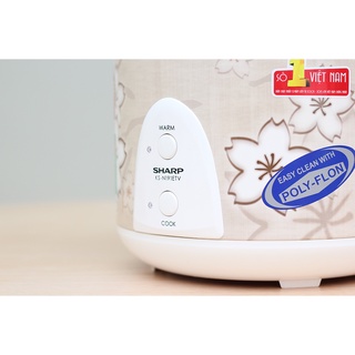Nồi cơm điện Sharp 1.8 lít KS-N191ETV