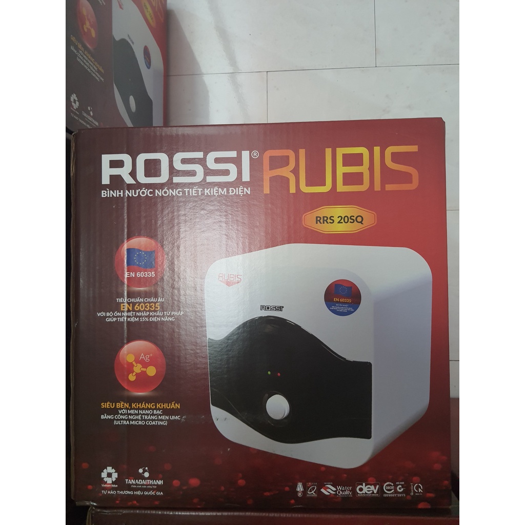 BÌNH NÓNG LẠNH ROSSI CAO CẤP ROSSI RUBIS